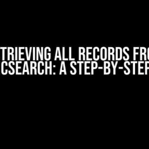 Retrieving All Records from Elasticsearch: A Step-by-Step Guide